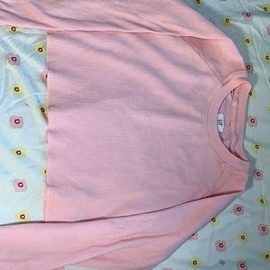 My little sisters top, super cute, cropped and very trendy